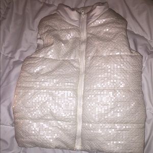 Sequin vest